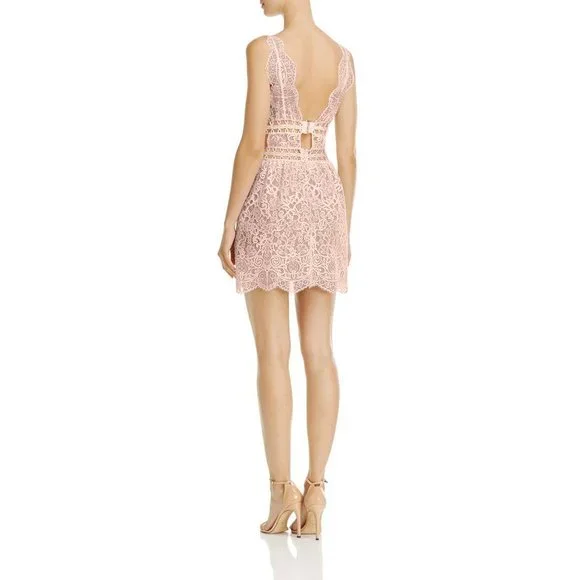 For Love & Lemons - Mon Cheri Lace Mini Dress - Picture 3 of 3